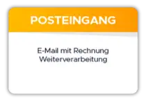 eBill Service: Posteingang mit PDF-Rechnung zur Weiterverarbeitung