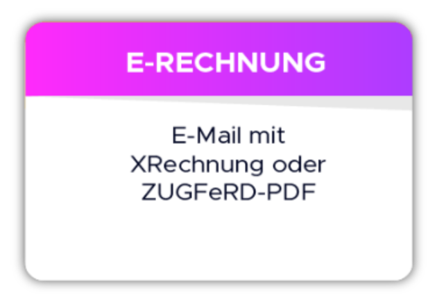 E-Rechnung geht bei eBill Service ein und wird auf die Weiterverarbeitung vorbereitet